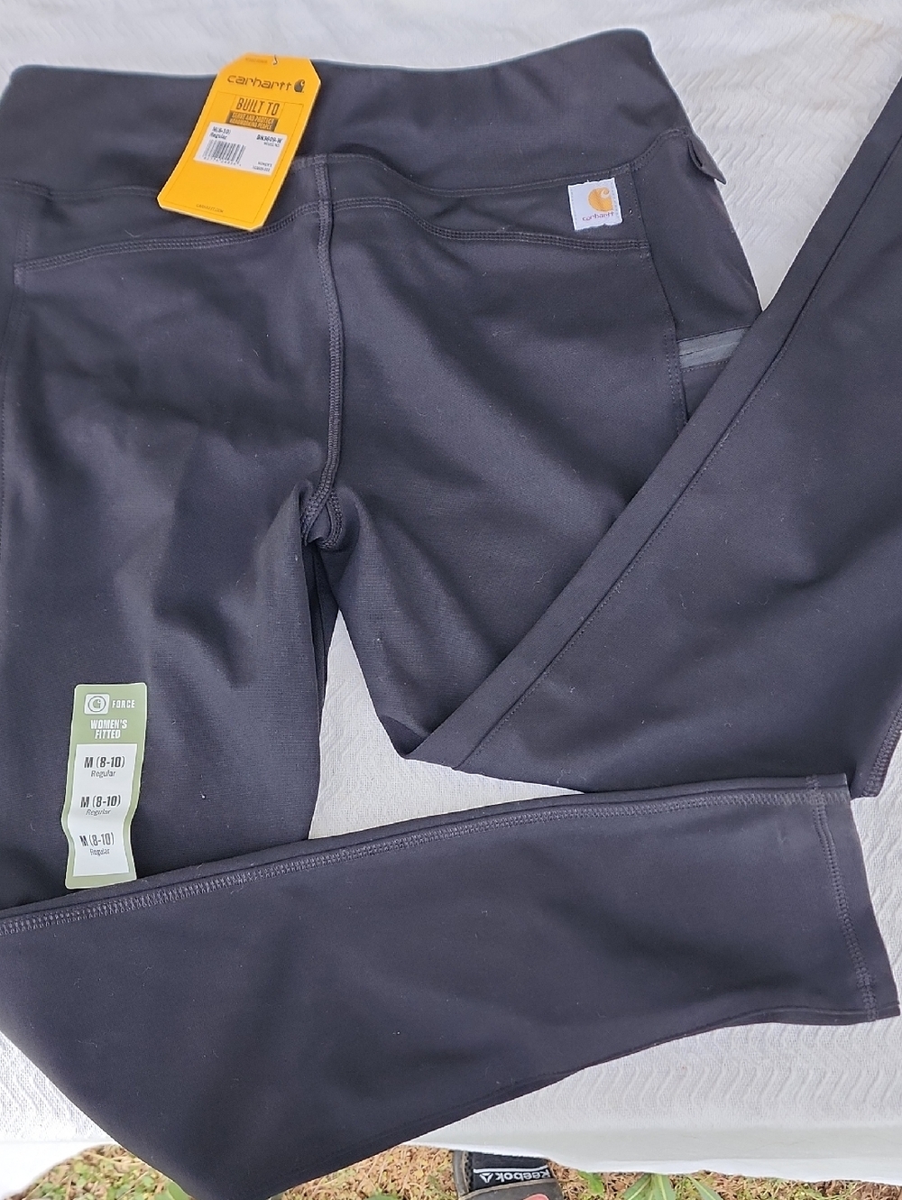 Carhartt Black Women's Work Leggings with Pockets Size M